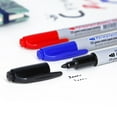 thumbnail image 4 of [Crown] Permanent Twin Tip Markers M, Blue, Bullet Twin Tip, 12 Count, 4 of 6