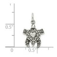 thumbnail image 2 of White Sterling Silver Charm Pendant Themed 17 mm 12, 2 of 2