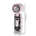 thumbnail image 5 of Icerush Turbo Handheld Fan with Ice Plate 100 Speeds LED Foldable Portable Cooling Fan for Outdoor Travel, 5 of 5