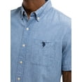 thumbnail image 3 of U.S. Polo Assn. Men's Short Sleeve Woven Shirt, 3 of 5