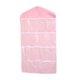 thumbnail image 1 of Bolsa de almacenamiento transparente con 16 compartimentos para ropa interior, calcetines y bragas (rosa), 1 of 5
