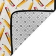 thumbnail image 4 of Area Rugs For Living Room Decor - pencil Print Soft Anti Slip Throw Washable Rugs 5x7 For Bedroom, Indoor Carpet For Bedroom Living Room 80x58In, 4 of 7