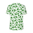 thumbnail image 2 of Daiia St Patrick's Day4 Mens Baseball Jersey Button Down Shirts Short Sleeve Sports Uniforms-Medium, 2 of 9