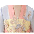 thumbnail image 4 of Esaierr Girls Traditional Hanfu Dress Toddler Embroidery Long-Sleeved Performance Outfit 2-14Y, 4 of 8
