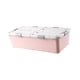 thumbnail image 5 of Caja de almacenamiento debajo de la cama, organizador de armario, resistente y grueso, práctico cajón organizador, contenedor de almacenamiento con Rosa, 5 of 8