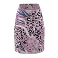 thumbnail image 3 of The Pink Leopard Collection | Women's Pencil Skirt, 3 of 7