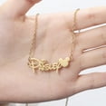thumbnail image 3 of Custom Stainless Steel Mickey Pendant Necklace Gold Chain Personalized Name Necklaces Choker Jewelry Necklaces for Women, 3 of 5