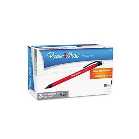 Write Bros Mechanical Pencil, 0.5 mm, Assorted, 24/Pack