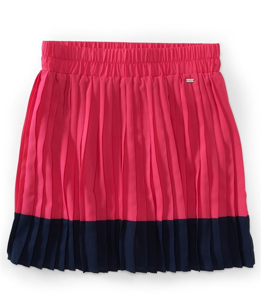 Aeropostale Juniors Wowoone Pleated Mini Skirt