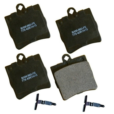 STOP SBM779 Stop Semi-Metallic Brake Pad Fits select: 1998-2007 MERCEDES-BENZ C, 2004-2008 CHRYSLER CROSSFIRE