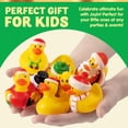 thumbnail image 4 of Joyfy 12 Pcs Christmas Ducks for Christmas Stocking Stuffers, Xmas Rubber Duck Bath Toys for Kids Gift, Christmas Party Favor Novelty Duckies for Boys, Girls and Toddlers, 4 of 9