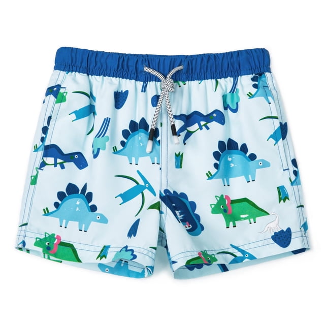Traje de Baño SURF CUZ para Niños, Bóxer para Niños Pequeños UPF 50+ Talla 2T