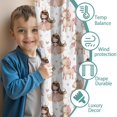 thumbnail image 3 of Blackout Kids Curtains,Princess Unicorn Pattern Childrens Insulated Curtains Set Of 2,Bedroom Essentials,Toddler Room Decor 52"x63", 3 of 5