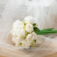 Bridal Wedding Bouquet Accessories Bridesmaid Silk Roses Bride Bouquets