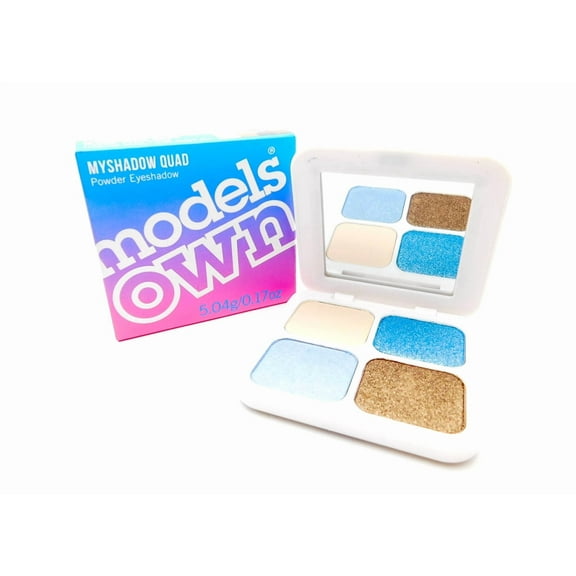 Models Own Myshadow Quad Powder Eyeshadow : Mediterranean Haze 02 .07oz