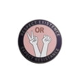 thumbnail image 1 of Broche redondo de aleación con solapa con insignia Respect Existence, 1 of 4
