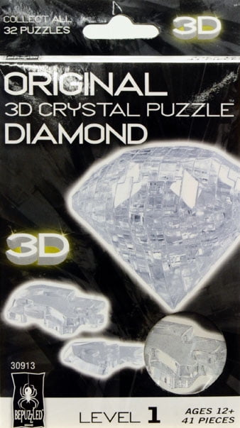 3d Crystal Puzzle Diamond Gem Walmart Com Walmart Com