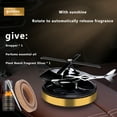 thumbnail image 3 of Yunliwuli Car Air Freshener, Mini Aircraft Shape Vehicular Odor Remove Perfume Diffuser Car Interior Decoration, 3 of 3