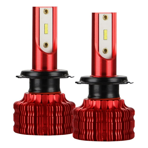 2 bombillas LED para delanteros de coche, camión, CSP, superbrillantes, , 20 W/bombilla Zulema bombilla de faro de coche
