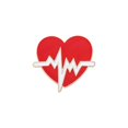 thumbnail image 1 of Creative Cartoon Stethoscope Heartbeat Red Cross Shape Accessory Brooch, 1 of 2