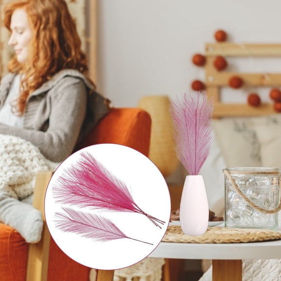 Raindrops Imitation Phoenix-Tail Ferns 50Pcs Colorful Fake Flowers For General Users