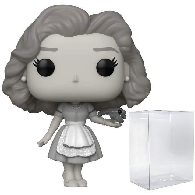 Wanda 50s B&W Pop #713 Pop TV: Wanda Vision Vinyl Figure (Bundled with EcoTek Protector to Protect Display Box) Funko -