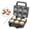 Graphite, variant on 6-Count Non-Stick Electric Cupcake Maker Fast Even Heating Cool-Touch Handle Makes Muffins Pizza Cups Cinnamon Buns Ideal Gift for Birthday Holiday