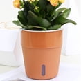 thumbnail image 2 of Flower Pot Anti-deform Multipurpose Great 2 Layers Self-watering Plant Flower Pot Desktop Decor, 2 of 4