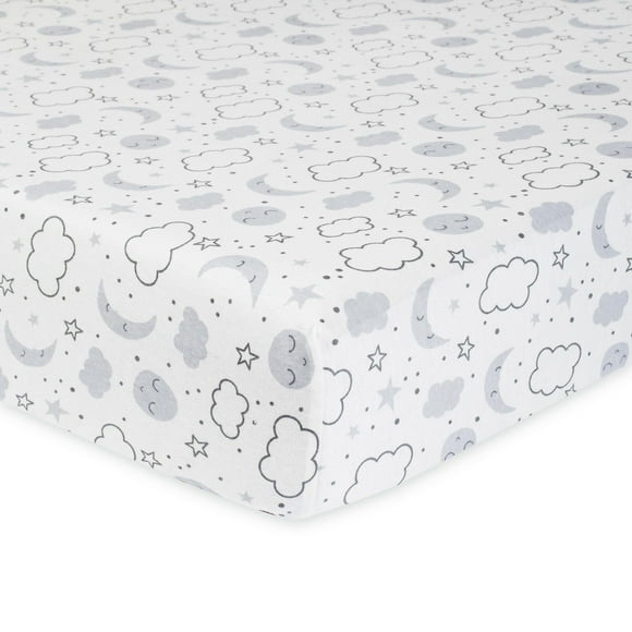 Drap-housse de berceau biologique de Gerber, cosmique