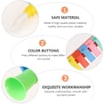thumbnail image 3 of 3Pcs Plastic Harmonica 13 Keys Harmonica Toy Music Toy for Kids (Random Color), 3 of 7