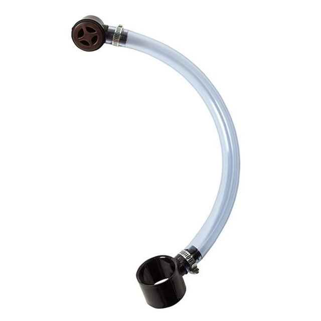 The Copper Factory Adjustable Overflow Adapter for Thin Wall Sinks in Antique Copper Finish - CF168AN