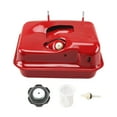 thumbnail image 1 of Tanque de combustible, tanque de gasolina, contenedor de almacenamiento para camiones, reemplaza accesorios de cortadora de césped ATV de gasolina Rojo, 1 of 9