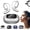 Silver, variant on AI Translator Earbuds, Ear Buds, Real Time Translator Earbuds, Headsets with Noise Reduction, 144 Languages, Ipx5 Waterproof, LED Display