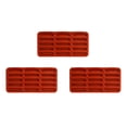 thumbnail image 1 of 3X Tiramisu Finger Biscuit Silicone Mould,15 Cavities Cereal Bars Baking Mould,Chocolate Bar Mold, 1 of 7