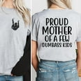 thumbnail image 2 of Proud Mother of a Few Wild Kids Shirt – Funny 2-Sided Mom Tee, Mother’s Day Gift, Unisex Graphic Shirt for Women 86, 2 of 7