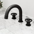 thumbnail image 4 of VIGO Wythe Widespread Bathroom Faucet in Matte Black, 4 of 13