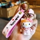 thumbnail image 1 of Llavero Kawaii Sanrio de dibujos animados, llaveros de Hello Kitty, llavero de coche KT Cat, colgante de mochila, adornos, joyería, regalos de vacaciones Fivean unisex, 1 of 2