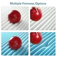 thumbnail image 4 of Memory Foam Mattress Topper,Soft and Comfortable Pillow-Top Mattress Topper with Removable Washable Cover,Pressure Relief, CertiPUR-US Certified,White, 4 of 6