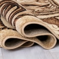 thumbnail image 3 of Brown Bear Wildlife Nature Paw Prints Fishing Rod Area Rug (3' 9" x 5' 1"), 3 of 6