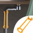 thumbnail image 4 of Basin Wrench,7 Sizes Faucet Sink Wrench For Tight Spaces,Four-Jaw Hex Wrench Sink Crescent Plumbing Wrench Tool Kit,Multifunctional Pipe Interface Wrench For Kitchen Toilet Bathroom, 4 of 5