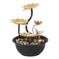 thumbnail image 2 of GUOOL Tabletop Water Waterfall Crafts for Living Room Decor Housewarming Gift, 2 of 4