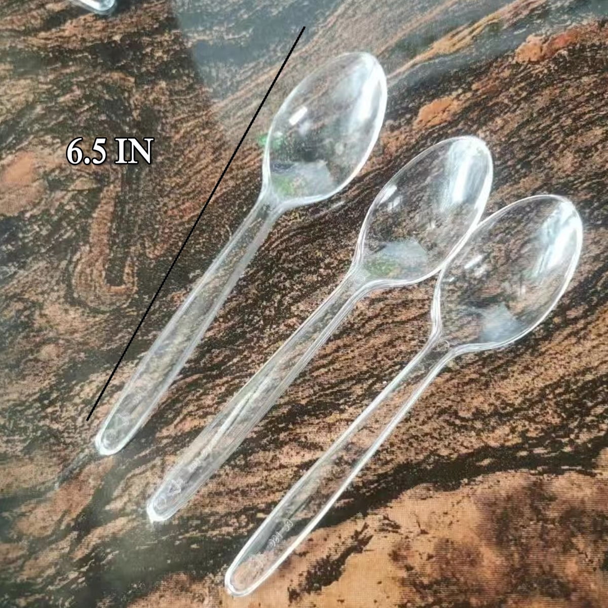 Heavy Weight Disposable Plastic Spoons, Food Grade Heavy Duty Plastic ...