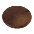 thumbnail image 1 of Retro Beech Black Walnut Wood Coaster Insulation Cup Mat Household Square Round Coaster Home Decoration Accessories, 1 of 6