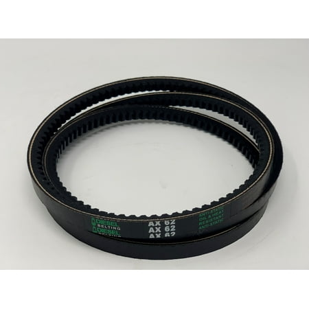AX62 Classic Cogged V-Belt 1/2 x 64in Outside Circumference