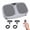 Grey/21.46 x 14.37 x 4.72 inch, variant on Alvantor Vibration Plate Exercise Machine, Vibrating Fitness Platform for Lymphatic Drainage, Full Body Shaker Workout Equipment, 120 Speeds & 9 Modes, Weight Loss Gifts for Women Men