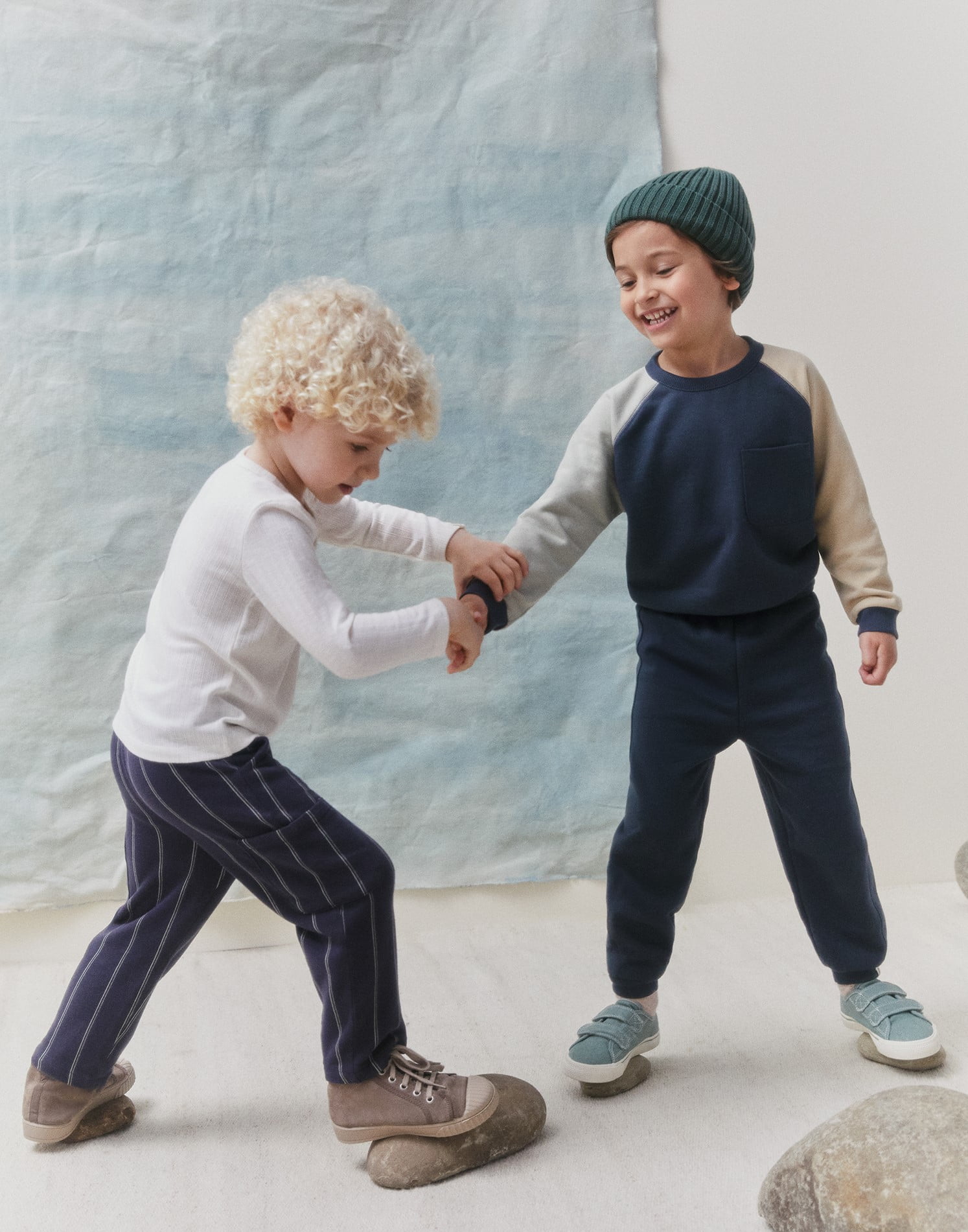 easy-peasy Toddler Boy Ribbed Henley with Long Sleeves, Sizes 18M-5T