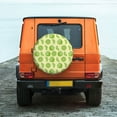 thumbnail image 6 of KLL Various Lemons Pattern 14-17 inch Spare Tire Cover Universal Wheel Protector for Truck SUV Trailer Camping Rv Tire Covers-16 inch, 6 of 6