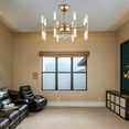 thumbnail image 2 of Oaks Aura 23" Ceiling Fan with Lights Remote 6-Speed Light Fixture, 2 of 10
