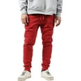 thumbnail image 1 of Ma Croix Men's Premium Slim Fit Fleece Jogger Sweatpants with Elastic Bottom, 1 of 8