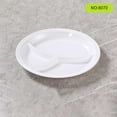 thumbnail image 2 of Heat Imitation Porcelain Compartment Fast Food Trays Specifically Designed For School And Unit Canteens Commercial Grade Tableware, 2 of 4